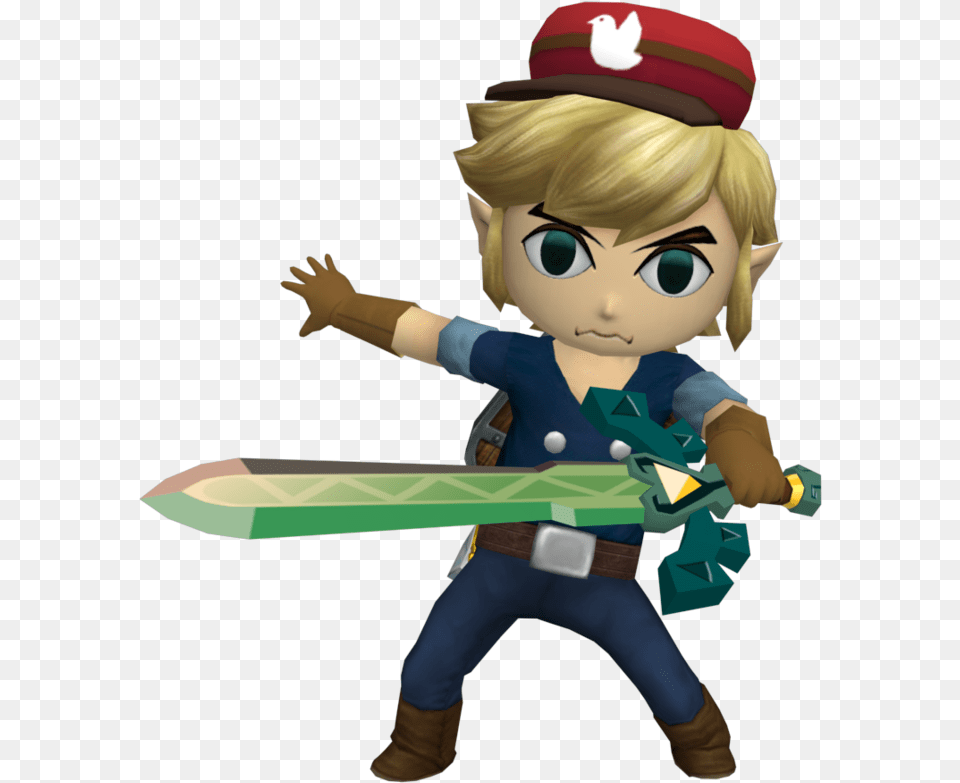 Legend Of Zelda Spirit Tracks Link, Baby, Person, Face, Head Png Image