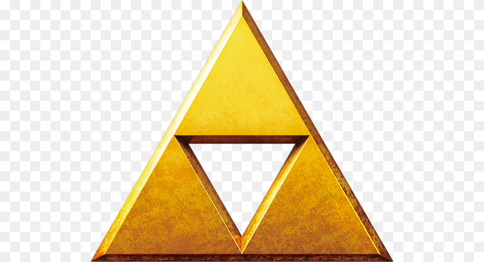 Legend Of Zelda Triforce, Triangle Free Png