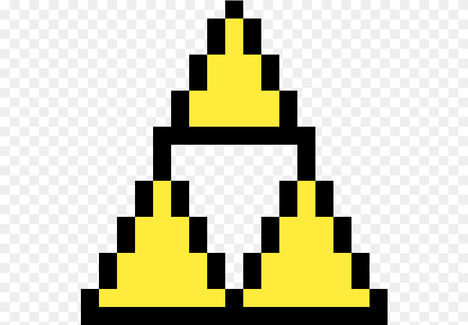 Legend Of Zelda Triforce Pixel Art Triforce Pixel Art, Lighting, First Aid, Christmas, Christmas Decorations Png
