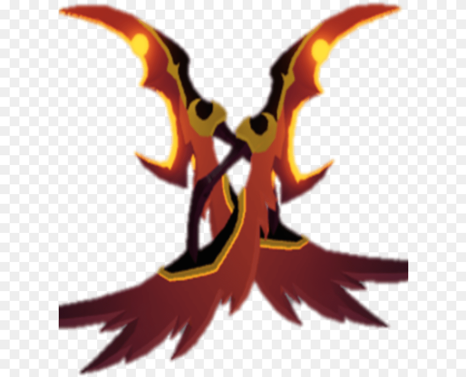 Legendary 0 Dual Phoenix Daggers Dungeon Quest, Dragon, Person Free Png