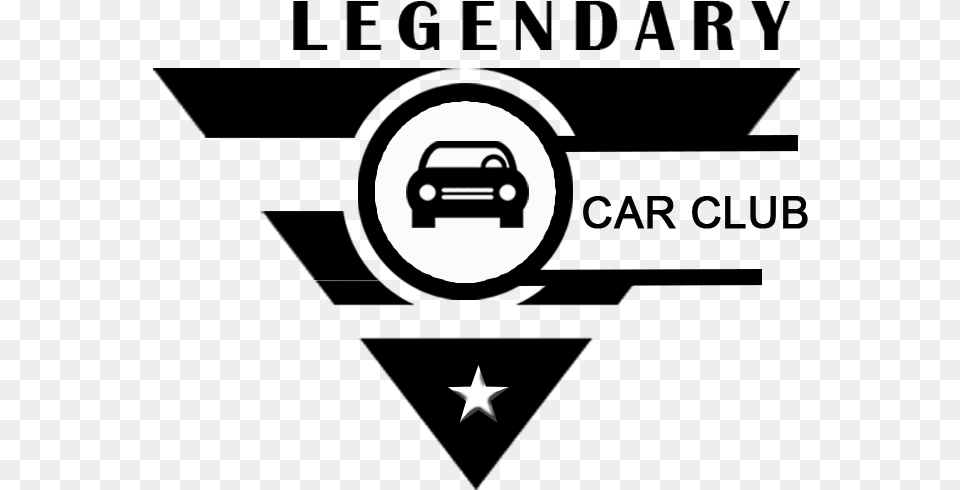 Legendary Car Club Logo Design Icar Air, Symbol, Stencil Png