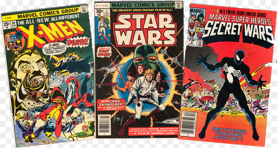 Legendary Comics Star Wars Comics Roy Thomas, Book, Publication, Person, Face Png Image