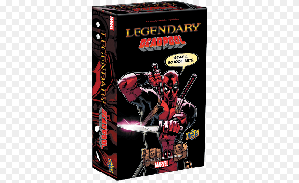 Legendary Deadpool Expansion, Book, Publication, Comics, Adult Free Png Download