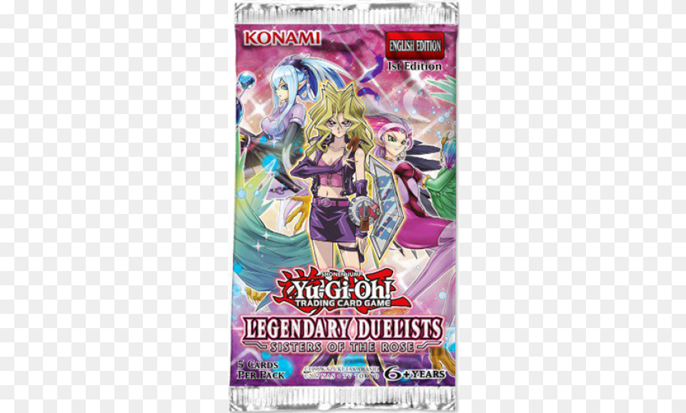 Legendary Duelists Sisters Of The Rose, Book, Comics, Publication, Advertisement Free Transparent Png