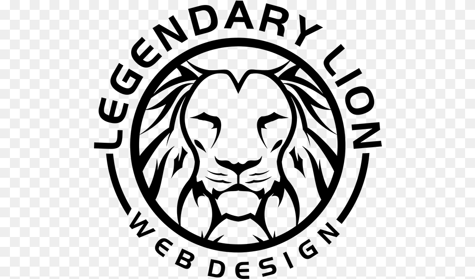 Legendary Lion Web Design Logo Dark Site Association Of Industry Logo, Gray Png