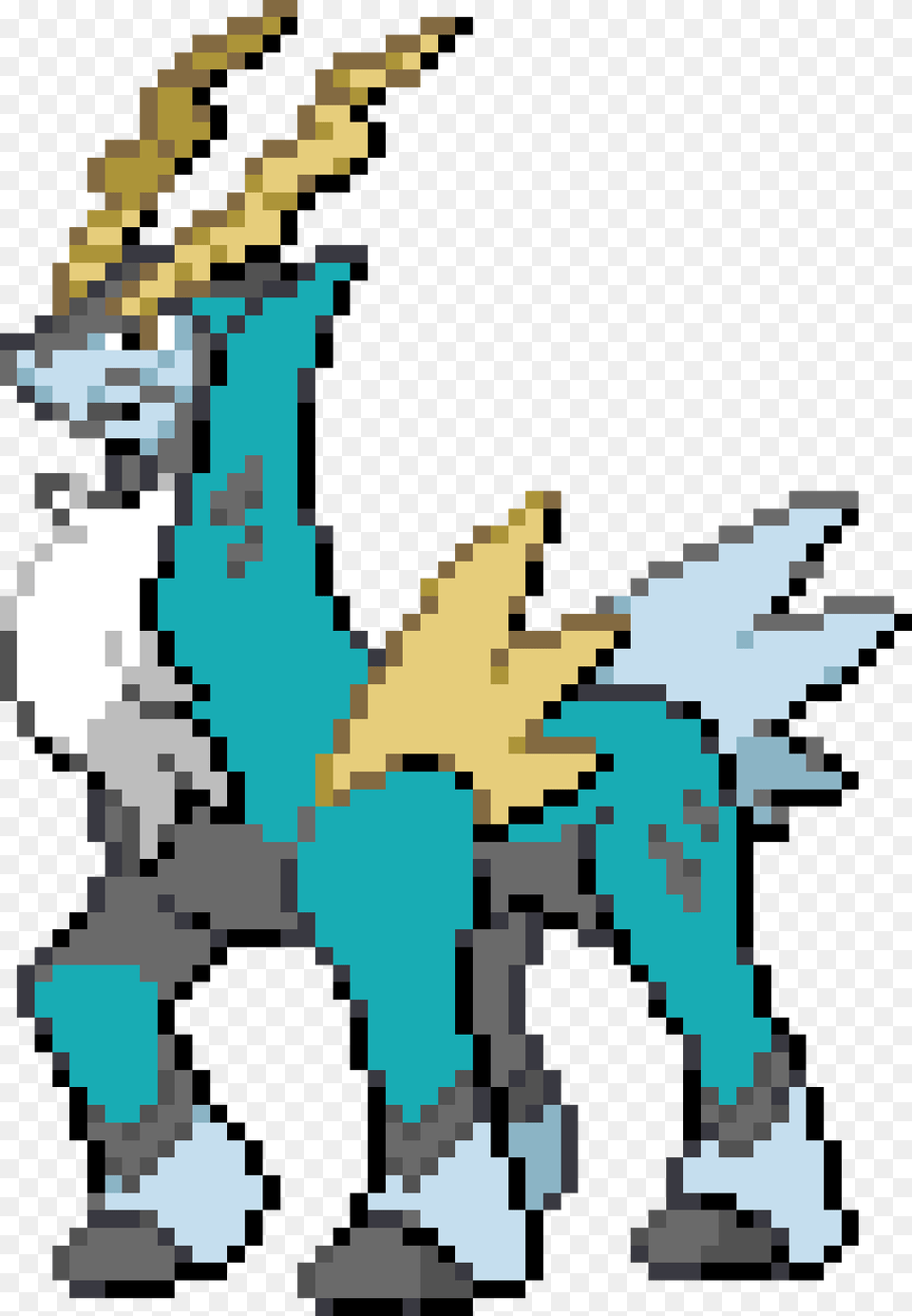 Legendary Pixel Art Pokemon, Electronics, Hardware Png Image