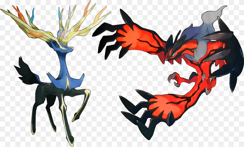 Legendary Pokemon Images Xerneas And Yveltal Hd Wallpaper Pokmon X 3ds Game, Electronics, Hardware, Dragon Free Png