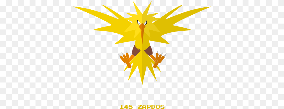 Legendary Pokemon Zapdos Icon Illustration, Logo, Symbol, Animal, Fish Free Png
