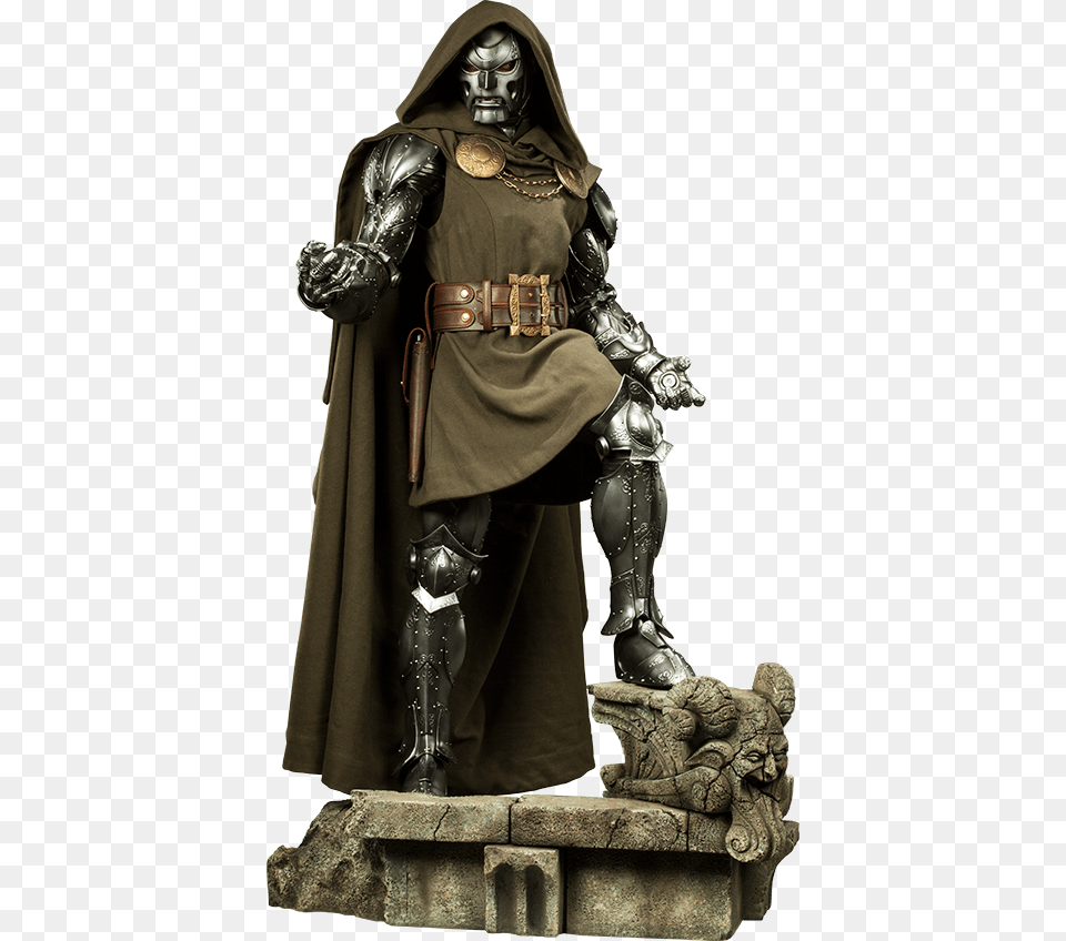 Legendary Scale Doctor Doom Statue Figure Sideshow Doctor Doom Statue Sideshow, Adult, Female, Person, Woman Free Png Download