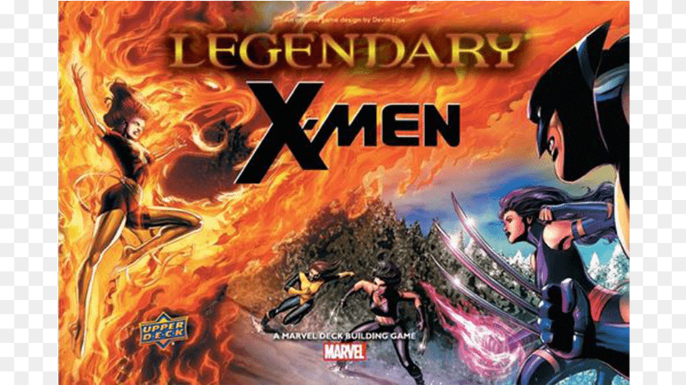 Legendary X Men Upper Deck Legendary, Book, Comics, Publication, Adult Png