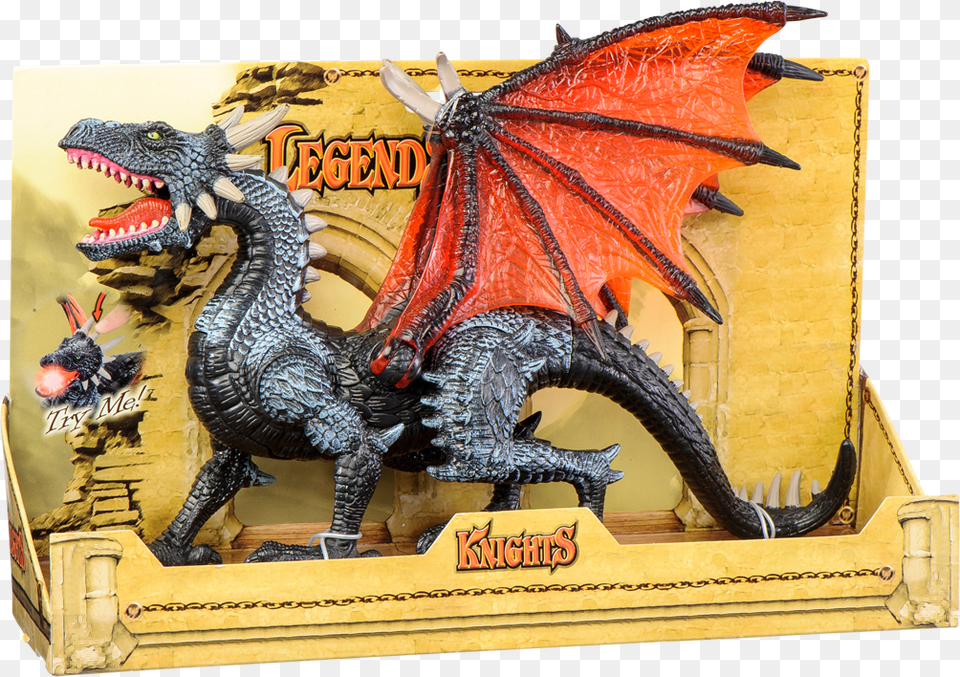 Legends Gaweda The Fire Dragon Large Knights Legends Ilddragen Gaweda, Animal, Dinosaur, Reptile Free Png