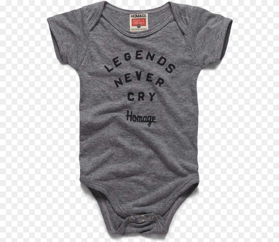 Legends Never Cry Baby One Piece Infant, Clothing, T-shirt, Shirt Free Png