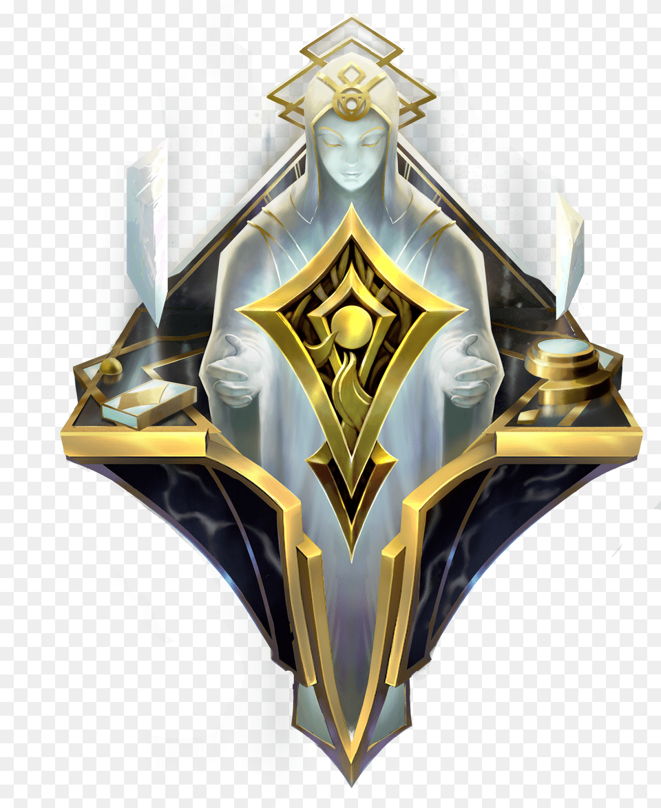 Legends Of Runeterra Light Sentinel League Of Legends Symbol, Logo, Adult, Person, Man Free Transparent Png