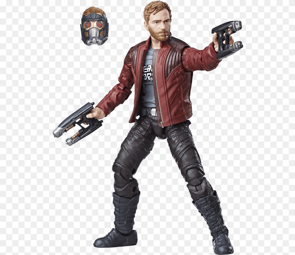 Legends Series 6 Inch Figure Assortment Star Lord Marvel Legends Guardians Of The Galaxy Vol 2 Starlord, Clothing, Coat, Glove, Jacket Png
