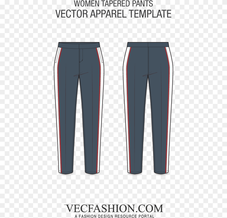 Leggings Template Track Pants Vector, Clothing, Jeans, Smoke Pipe Free Png Download