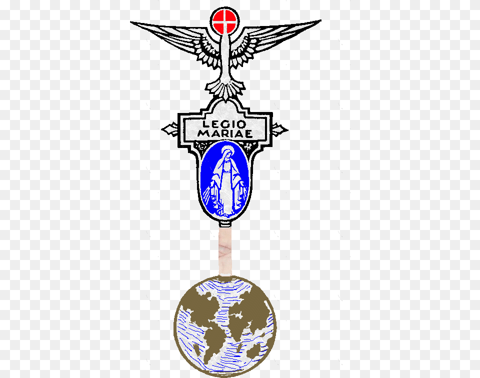 Legin De Mara Legion Of Mary, Emblem, Symbol, Logo, Animal Png