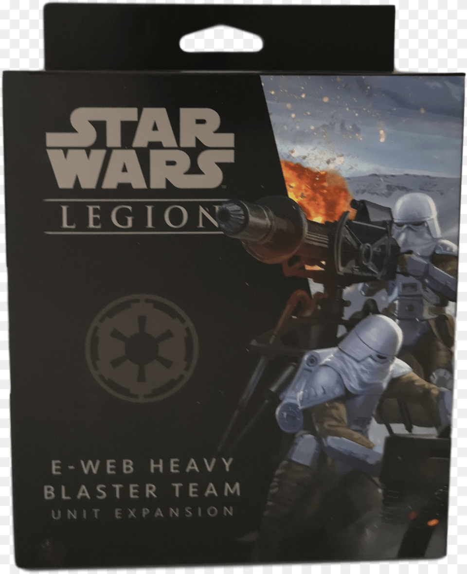 Legion E Web Heavy Blaster Team Unit Expansion Star Wars Legion E Web Heavy Blaster Team, Adult, Advertisement, Male, Man Free Transparent Png
