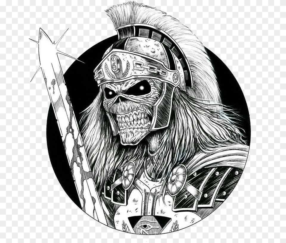 Legion Of The Dead Eddie Iron Maiden Drawing, Adult, Bride, Female, Person Png Image
