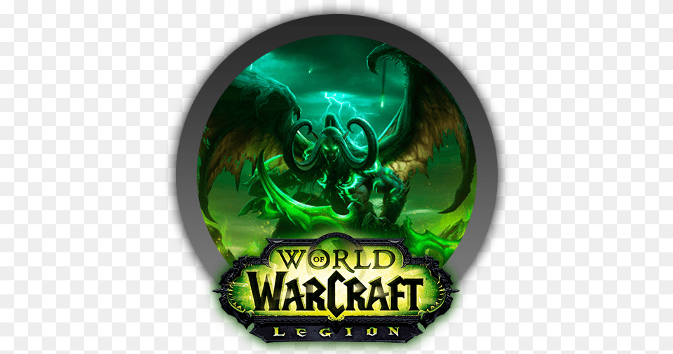 Legion Transparent Picture World Of Warcraft Logo, Dragon Png Image