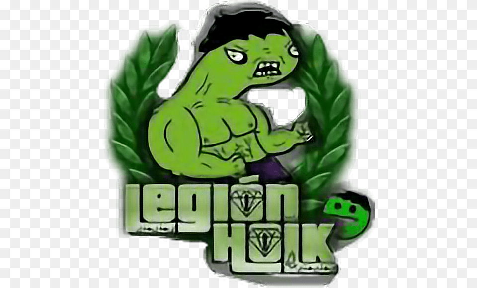 Legionholk Holk Lh Legion Hulk, Green, Baby, Person, Face Png
