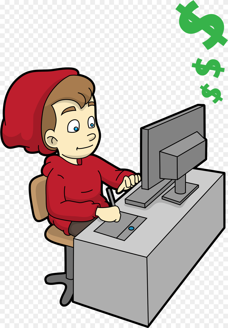 Legit Ways To Make Money Online Guy Earn Money Online, Computer Hardware, Electronics, Hardware, Baby Png