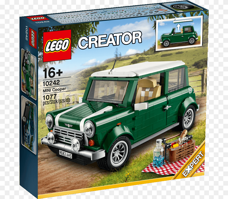 Lego Mini Cooper Download Lego Creator Set Mini Cooper, Car, Transportation, Vehicle, Machine Free Png