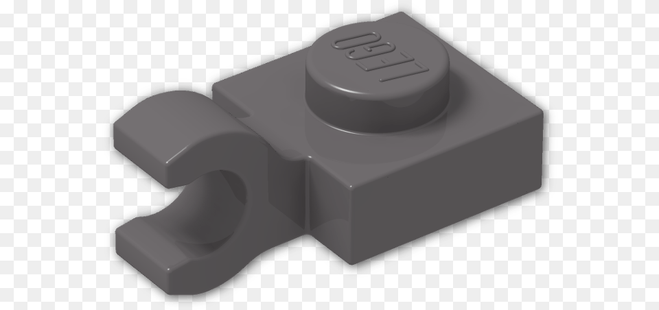 Lego 1x1 Plate With Clip, Device, Clamp, Tool Free Png Download