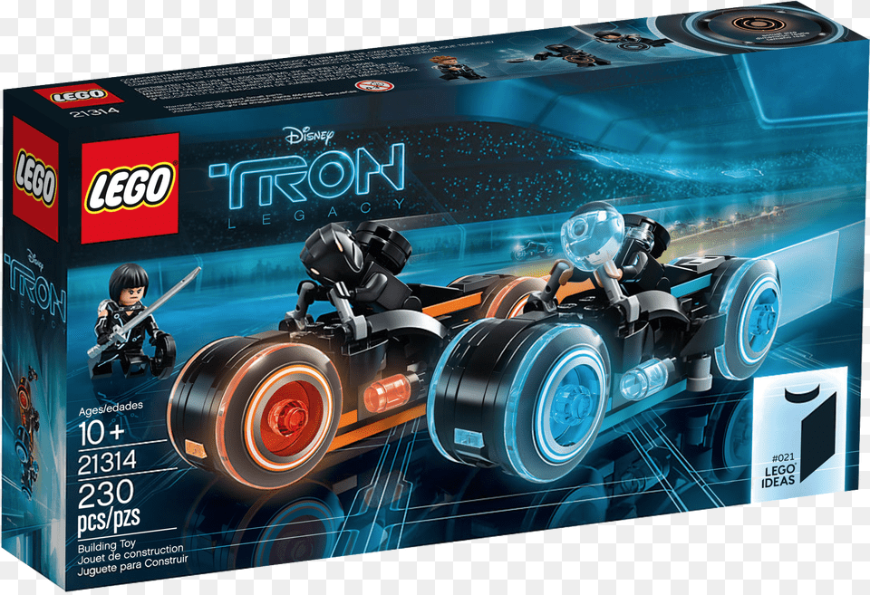 Lego Ideas Tron, Auto Racing, Car, Vehicle, Formula One Free Png Download