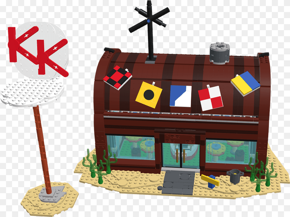 Lego 3833 Spongebob Squarepants Krusty Krab Adventures, Architecture, Building, Countryside, Hut Free Png