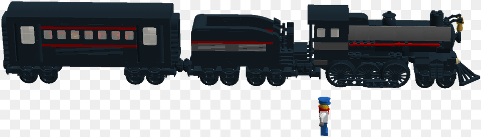 Lego 4 6 0 Steam Train Locomotive Train, Railway, Vehicle, Transportation, Engine Png