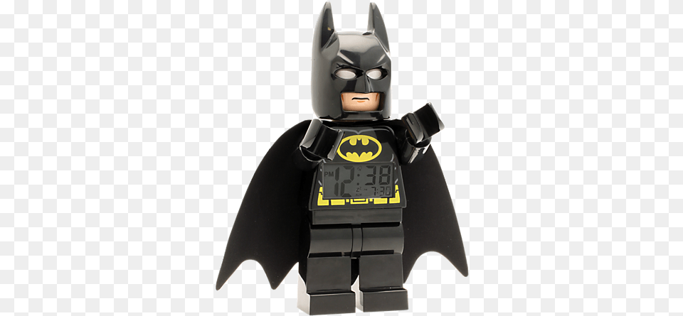 Lego Dc Comics Super Heroes Batman Minifigure Clock Clock Of Batman, Adult, Female, Person, Woman Free Png Download