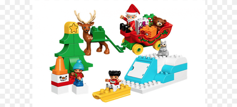 Lego Lego Duplo Santa Claus, Baby, Person, Figurine Free Png Download