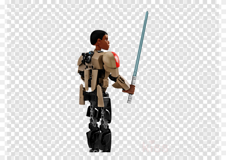 Lego Clipart Lego Star Wars Finn Amazon Lego Star Wars Finn, Person, Robot, Smoke Pipe Free Transparent Png