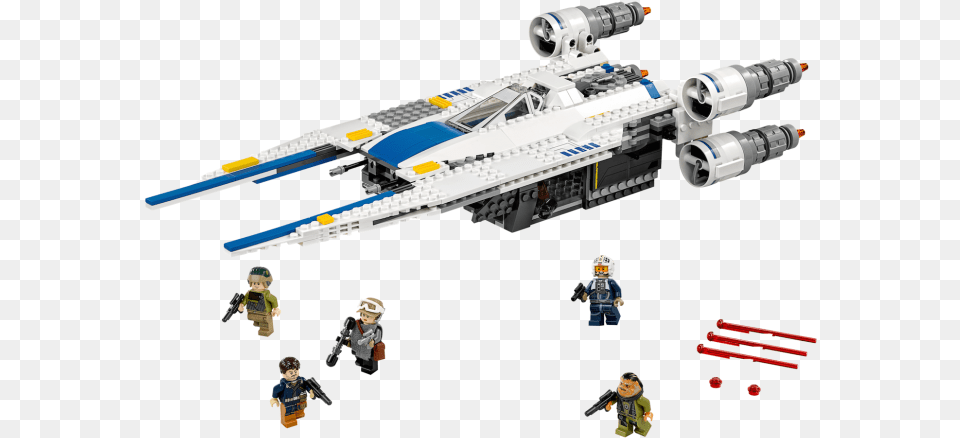 Lego Star Wars Rebel Wing Fighter Star Wars Rogue One Ships Lego, Aircraft, Spaceship, Transportation, Vehicle Free Transparent Png