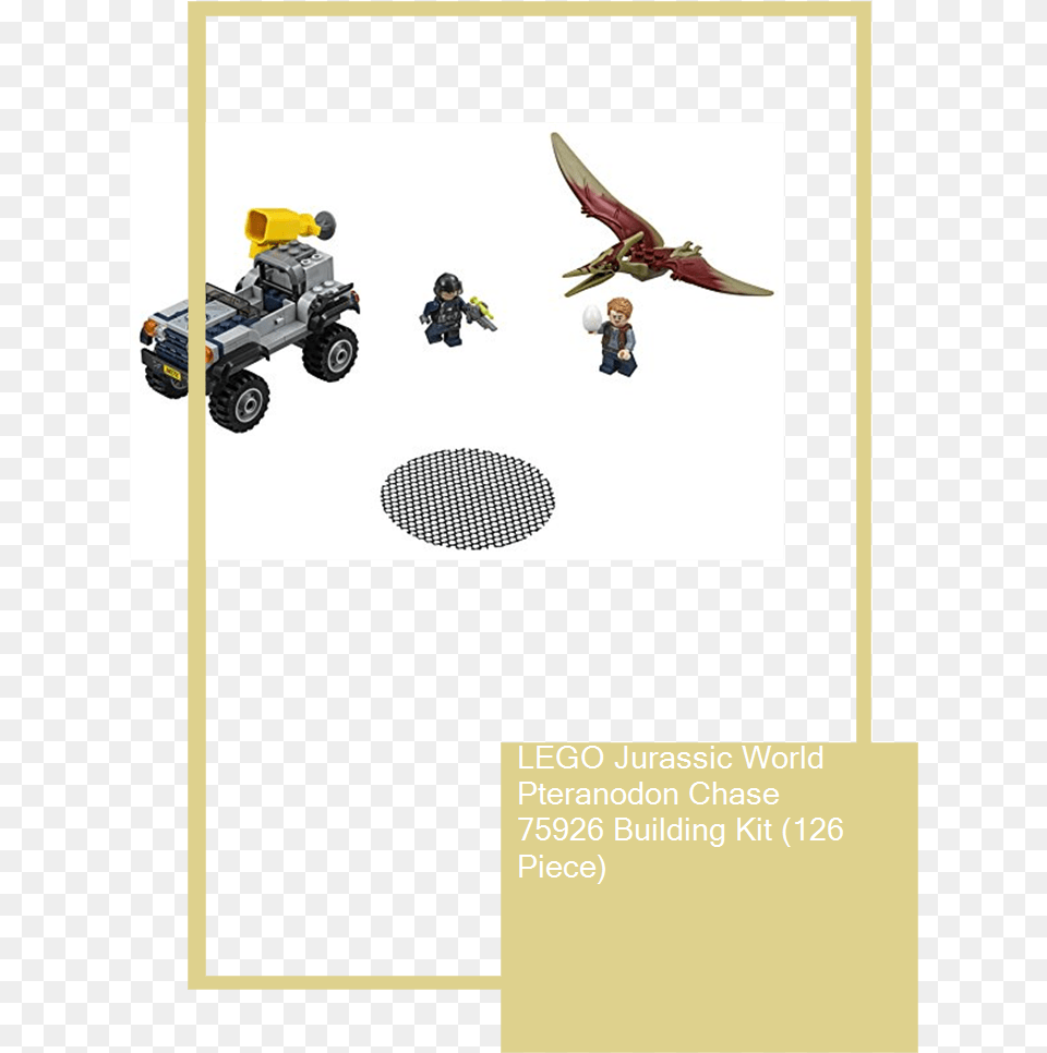 Lego Jurassic World Pteranodon Chase, Toy, Machine, Wheel, Person Free Transparent Png
