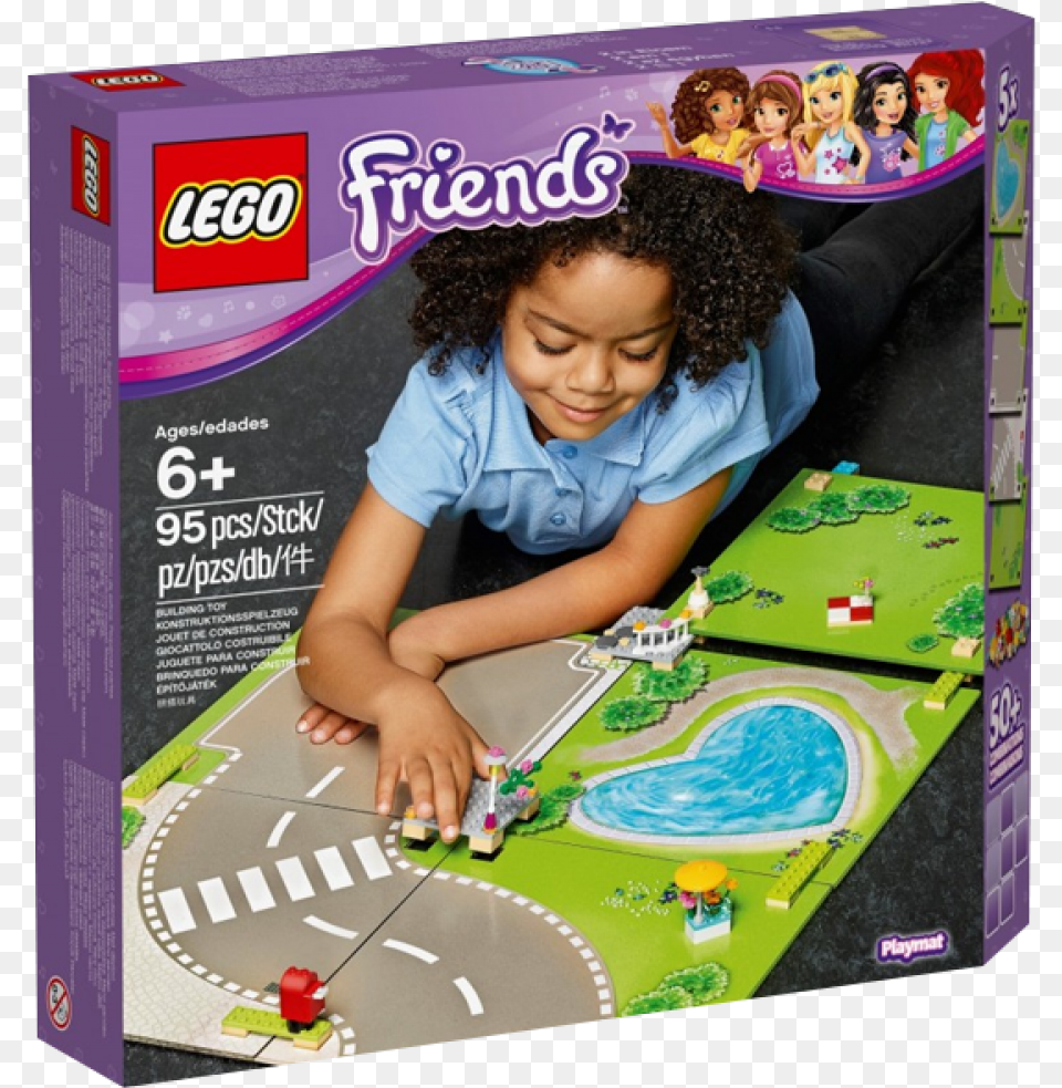 Lego Heartlake City Playmat Lego Friends Play Lego, Child, Female, Girl, Person Png