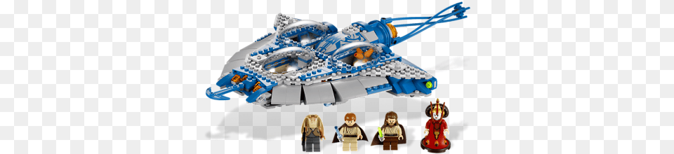 Lego 9499 Gungan Sub Queen Amidala Jar Jar Binks Qui Gon Lego Gungan Sub, Baby, Person, Aircraft, Transportation Png Image