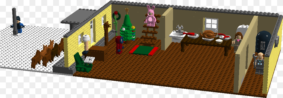 Lego A Christmas Story House, Person Free Transparent Png