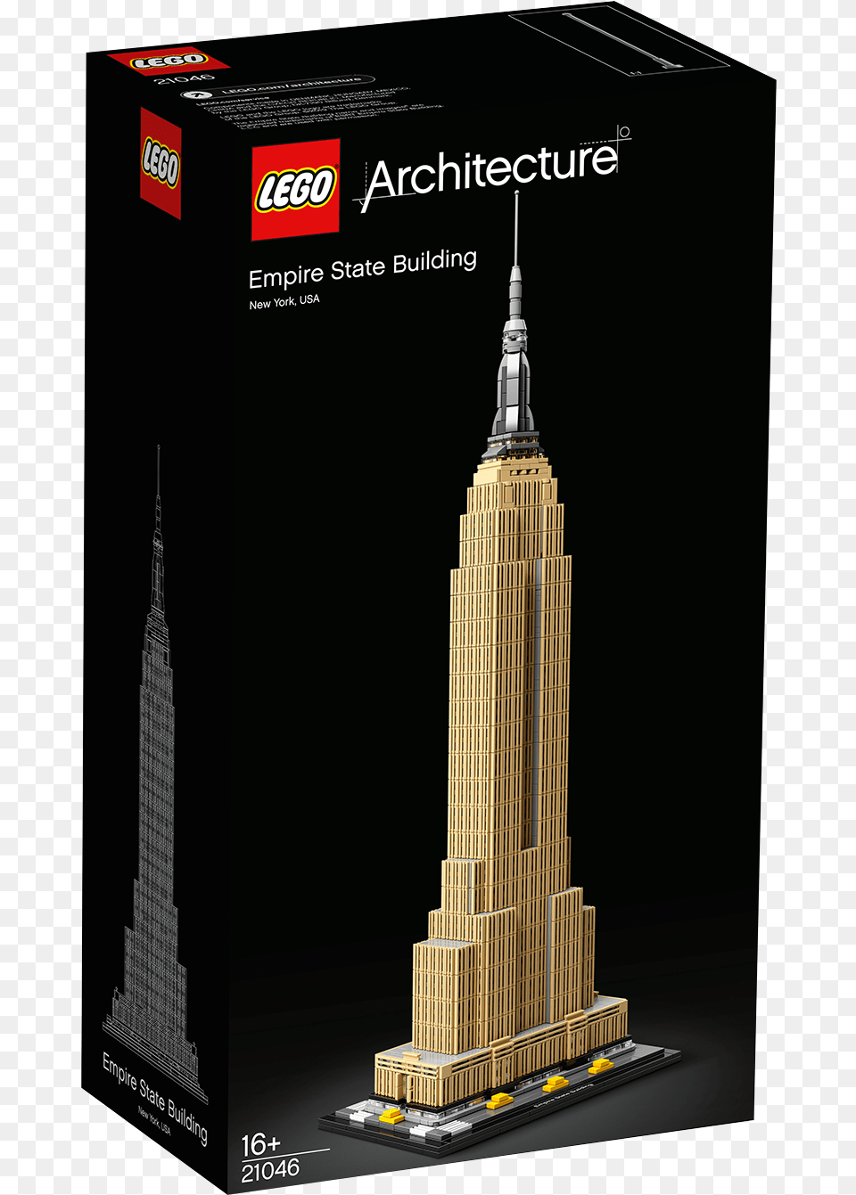 Lego Architecture Empire State Building, City, High Rise, Urban, Spire Free Png Download