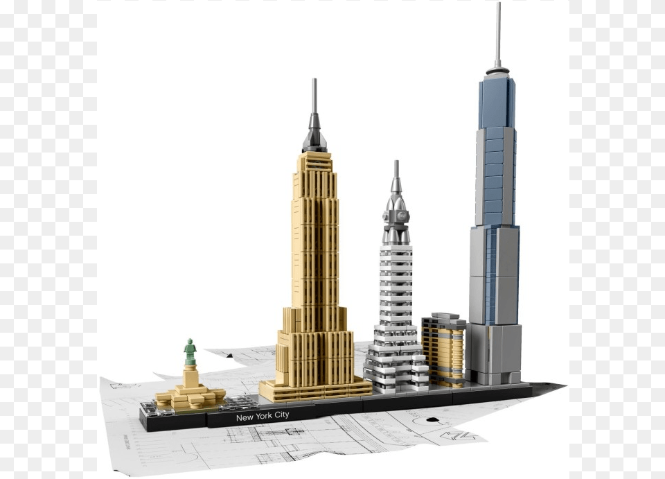 Lego Architecture Empire State Building, City, Urban, Tower, High Rise Png Image