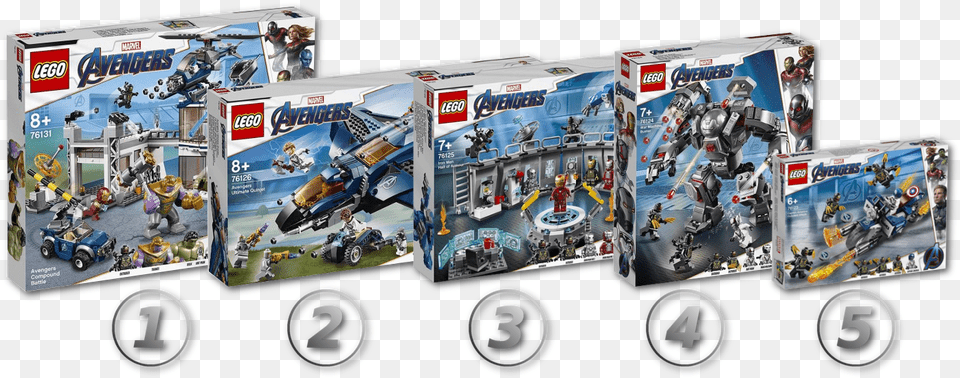 Lego Avengers Compound Set, Book, Comics, Publication, Machine Free Png Download