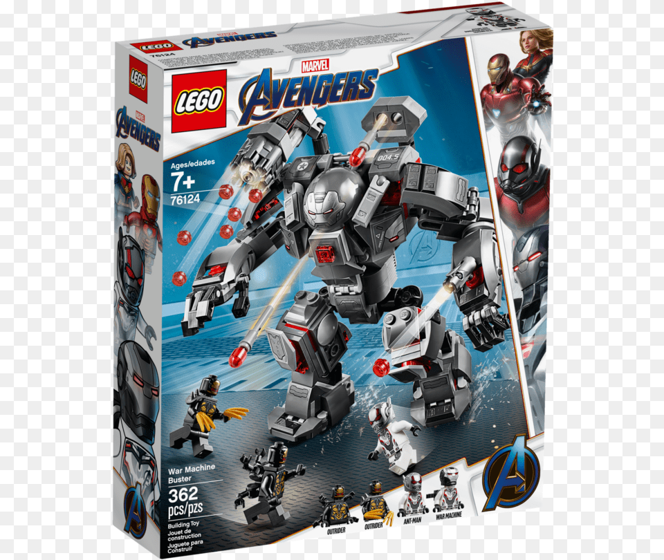 Lego Avengers Endgame War Machine Buster, Robot, Toy, Adult, Female Free Transparent Png