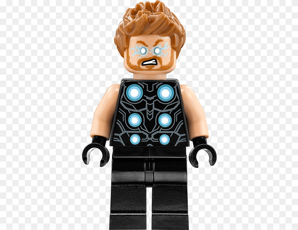 Lego Avengers Infinity War Thor, Person, Figurine, Toy, Face Free Transparent Png