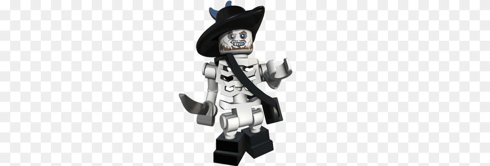 Lego Barbossa Skeleton Lego Pirates Of The Caribbean Captain Barbossa, Robot Free Png