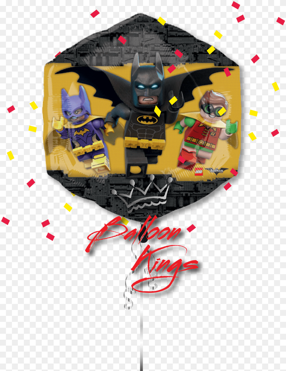 Lego Batman Group Lego Batman Foil Balloon, Art, Collage, Baby, Person Free Transparent Png
