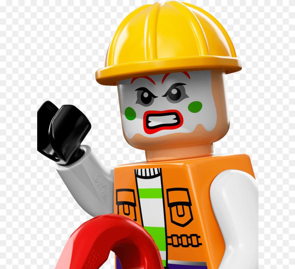 Lego Batman Joker Henchman, Clothing, Hardhat, Helmet, Person Free Png Download