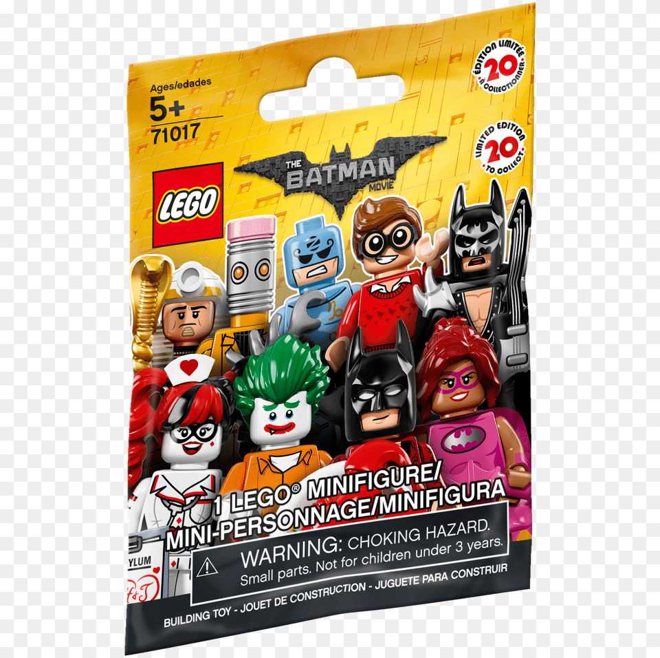 Lego Batman Movie Blind Bags, Advertisement, Poster, Face, Head Png