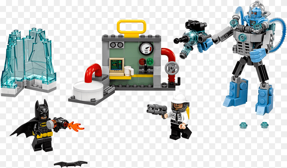 Lego Batman Movie Freeze, Robot, Toy, Weapon, Gun Free Png