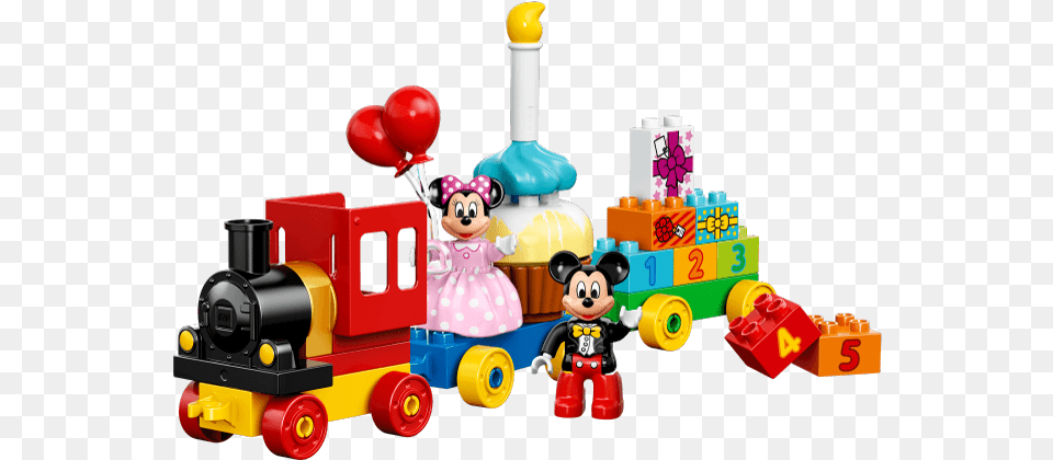 Lego Birthday Transparent Birthdaypng Lego Duplo Minnie, Bulldozer, Machine, Toy Free Png Download