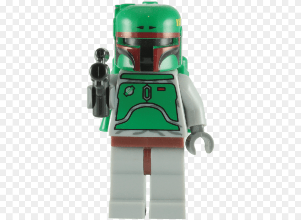 Lego Boba Fett Minifigure With Blaster Rifle Lego Star Wars Boba Fett Minifigure With Blaster Rifle, Robot, Nutcracker Free Png Download